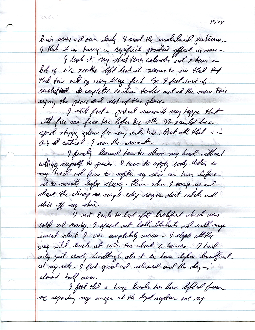 Dr John WorldPeace 2008 Prison Journal